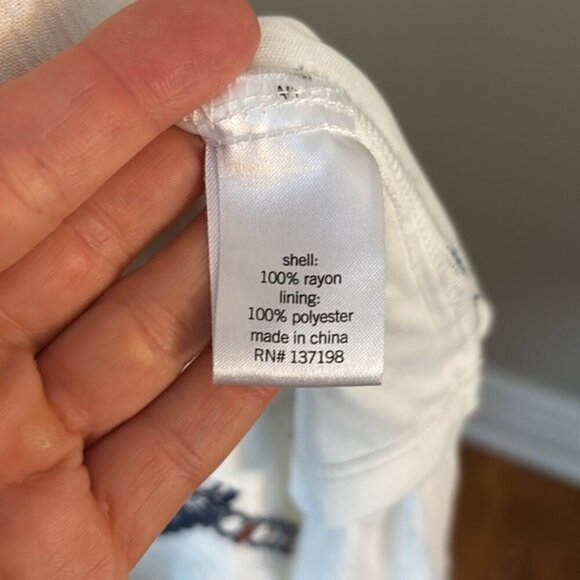 Now + Gen by Sonoma Goods For Life® Embroidered Midi Shirtdress Sz XS - Picture 12 of 12